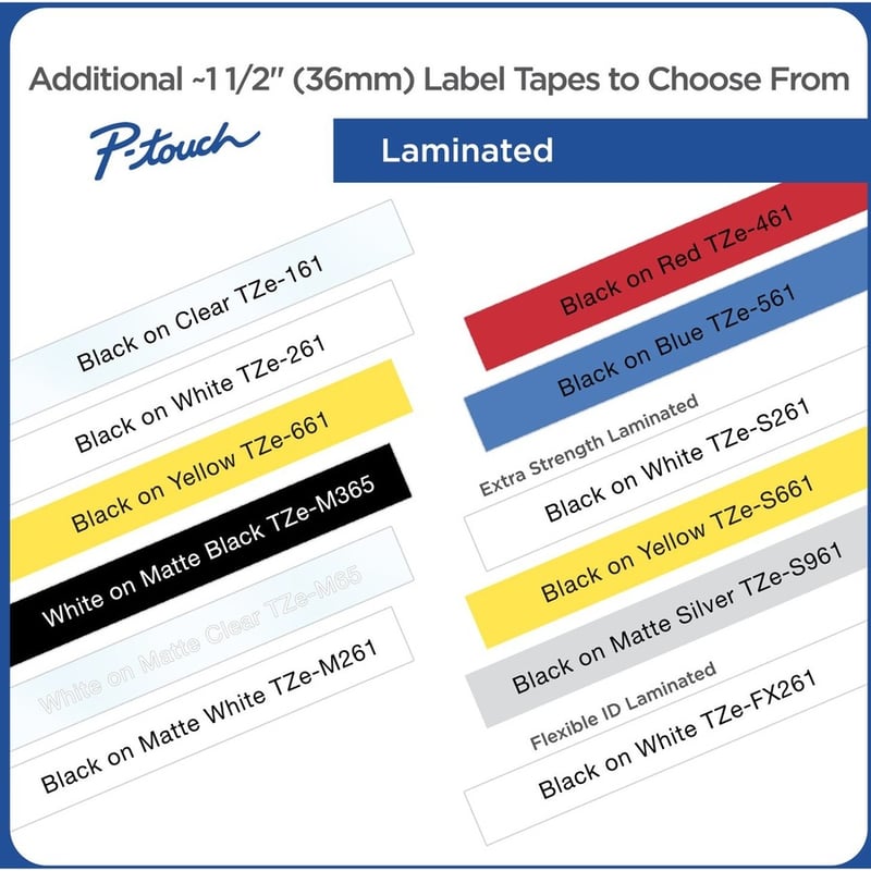 Brother P-touch TZe Label Tape - Thumbnail 2