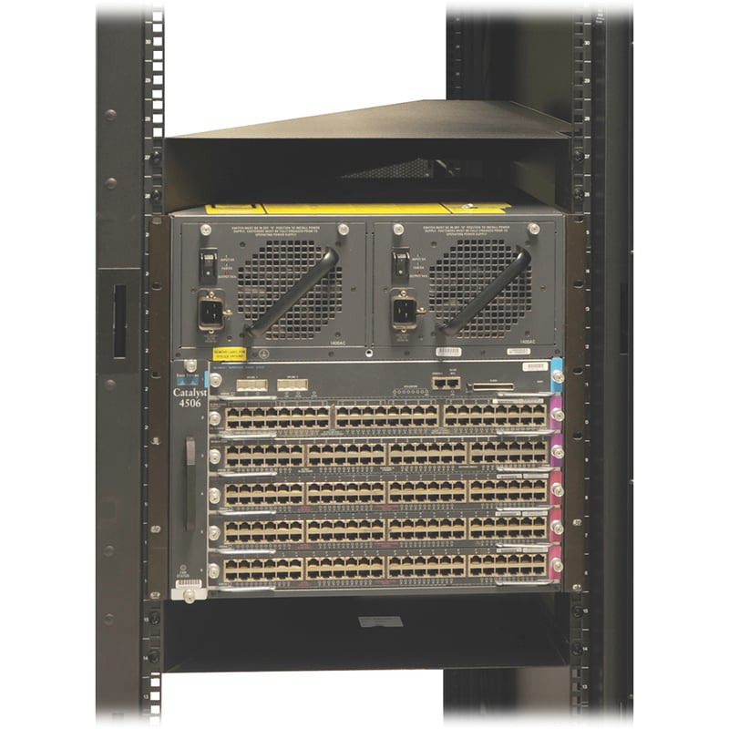 Tripp Lite by Eaton Rack Enclosure Cabinet Side Airflow Ducting Kit for Network Switches - Thumbnail 3