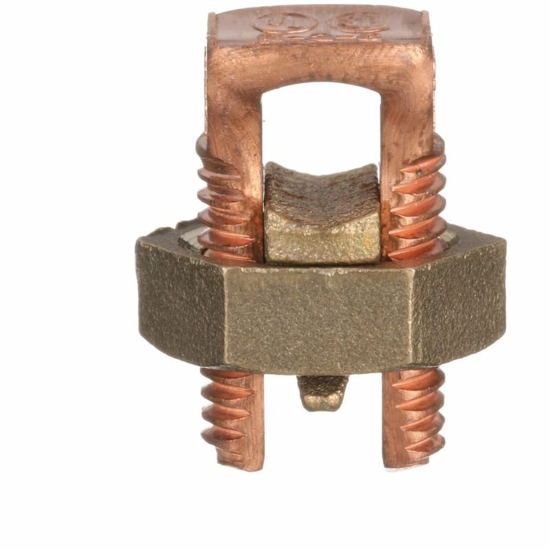 Panduit Pan-Lug SBC2-C Mech Con-Split Bolt, 2, Copper, PK100 - Thumbnail 1