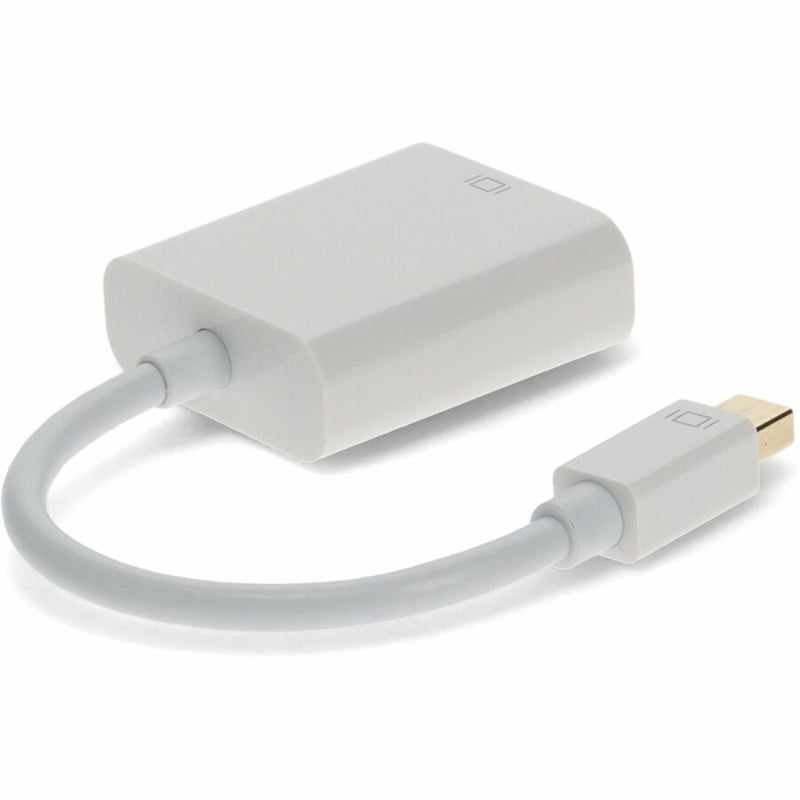 Mini-DisplayPort 1.1 Male to VGA Female Black Adapter Which Supports Intel Thunderbolt For Resolution Up to 1920x1200 (WUXGA) - Thumbnail 5