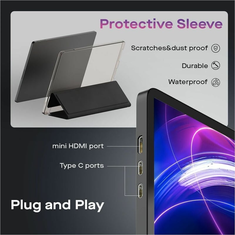 MOBILE PIXELS GLANCE PLUS 15.6IN OLED 15.6IN OLED PORTABLE - Thumbnail 5