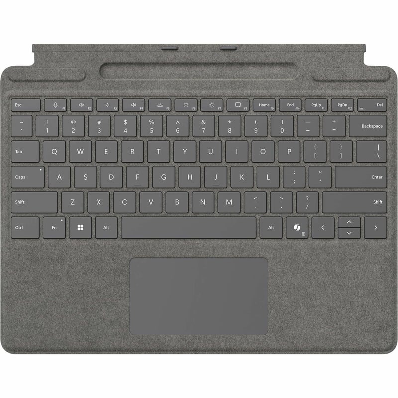 SURFACE PRO KEYBOARD WITH PEN STORAGE PLATINUM - Thumbnail 1