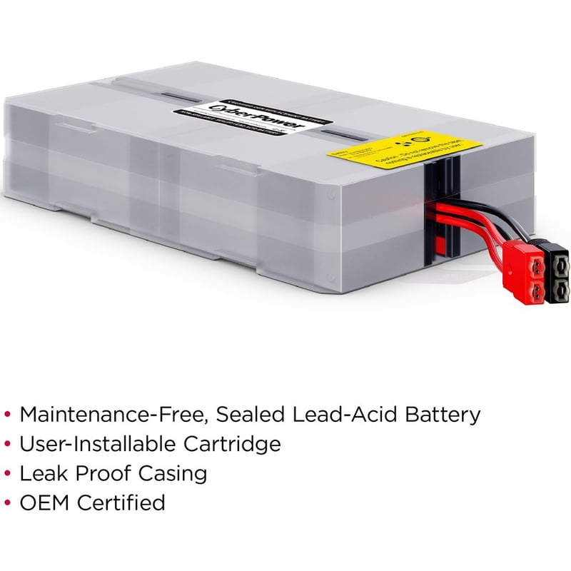 CyberPower RB1270X4G Replacement Battery Cartridge - Thumbnail 2