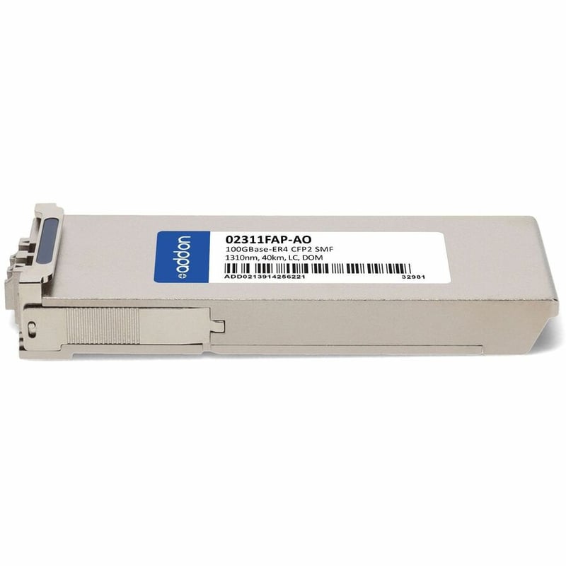 AddOn Huawei 02311FAP Compatible TAA Compliant 100GBase-ER4 CFP2 Transceiver (SMF, 1310nm, 40km, LC, DOM) - Thumbnail 2
