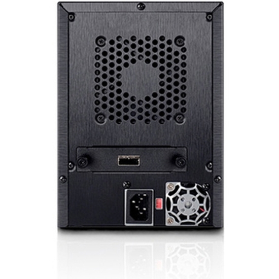 Sans Digital TowerRAID TR4X6G Drive Enclosure - Mini-SAS Host Interface Compact Tower - Black - Thumbnail 3