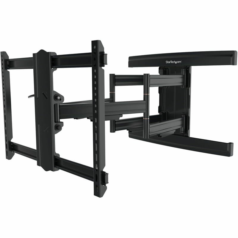 TV Wall Mount supports up to 100" VESA Displays - Low Profile Full Motion Large TV Wall Mount - Heavy Duty Adjustable Bracket - Thumbnail 1