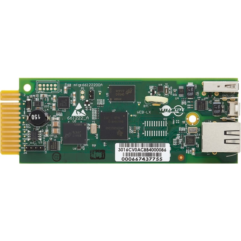 Tripp Lite by Eaton Web Management Accessory Card for Select Tripp Lite by Eaton UPS Systems - Thumbnail 5