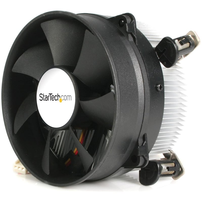 StarTech.com CPU Cooler Fan - Processor cooler - ( Socket 775 ) - aluminum - black - 95mm - Thumbnail 1
