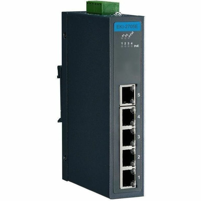 Advantech EKI-2705E-1GPI Ethernet Switch - Thumbnail 3