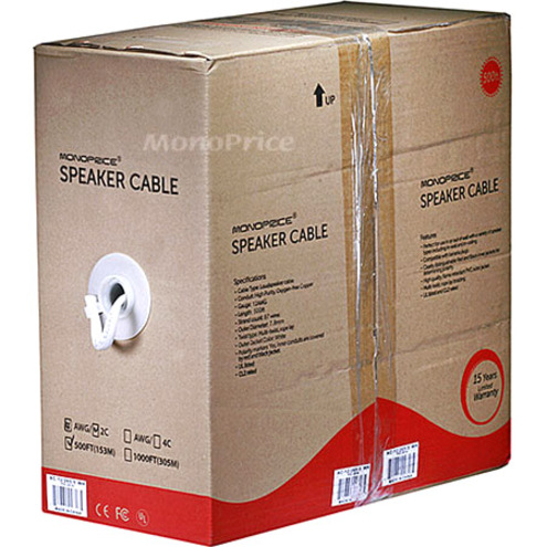 SPEAKER WIRE 14AWG CL2 2-CONDUCTOR_500 - Thumbnail 2