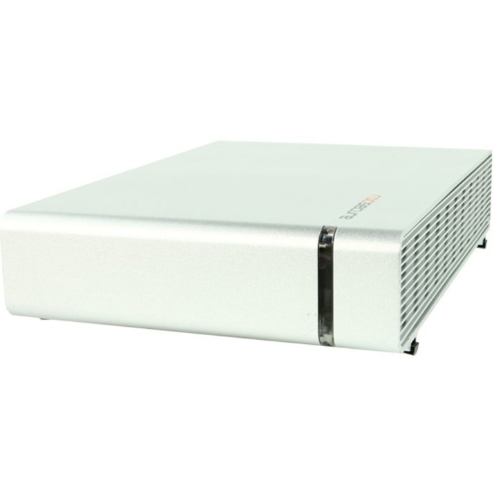 Rocstor CommanderX EC31 6TB 3.5" External Hard Drive - USB 3.1 / USB 3.0 - SATA - 7200rpm - Desktop - Silver - AES 256-bit Encryption Standard - FIPS 140-2 - ENCYPTED EXT DRIVE 3XTOKEN KEY - Thumbnail 2