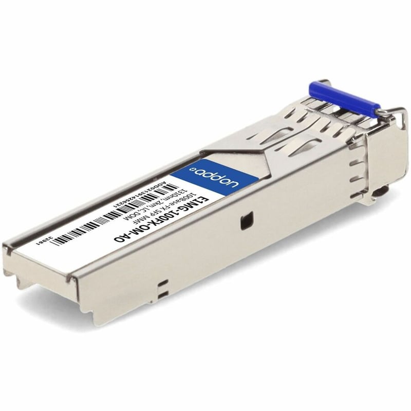 Brocade (Formerly) E1MG-100FX-OM Compatible TAA Compliant 100Base-FX SFP Transceiver (MMF, 1310nm, 2km, LC, DOM) - Thumbnail 5