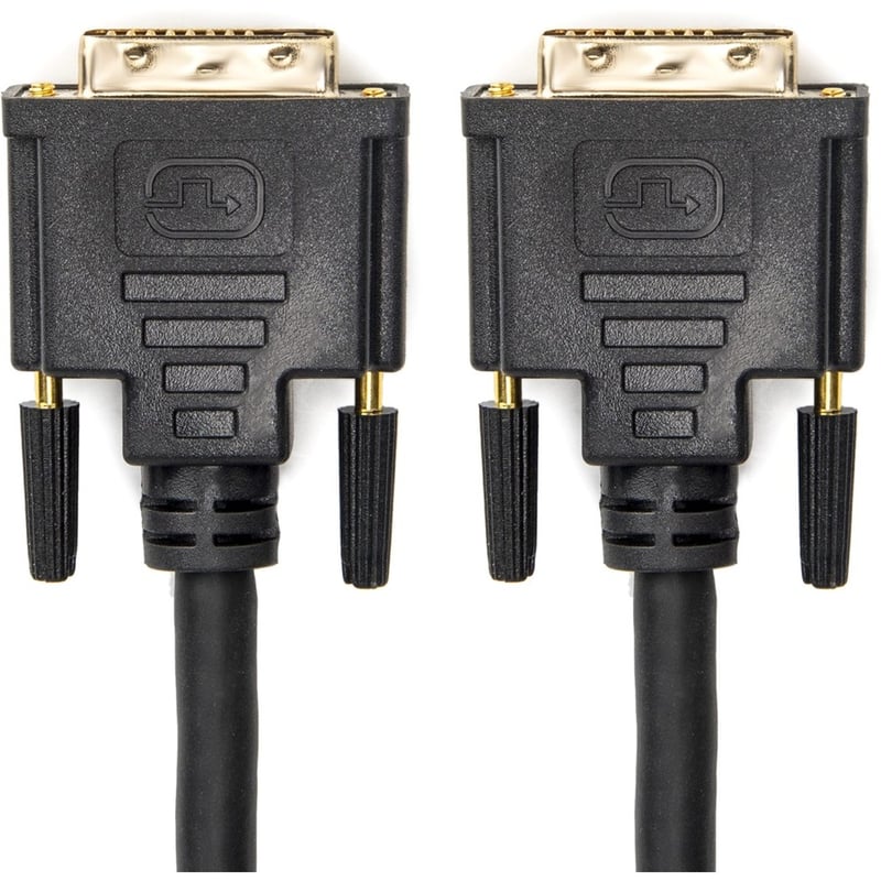 Rocstor Premium 3 ft DVI-D Single Link Cable - M/M - DVI cable for use with Projectors, Video Devices, Monitors, Notebook - 1m - 1 Pack - 1 x DVI-D (Single-Link 18+1) Male Digital Video - 1 x DVI-D (Single-Link) Male Digital Video - Thumbnail 3