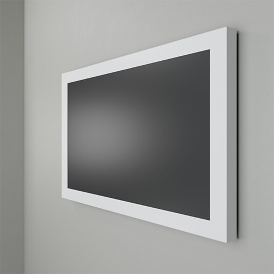 Chief Impact On-Wall Kiosk - Landscape 75" White - Thumbnail 4