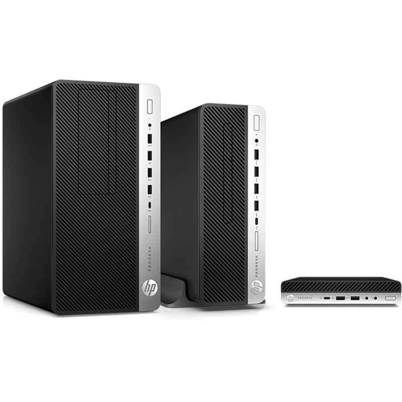 HP Business Desktop ProDesk 600 G5 Desktop Computer - Intel Core i3 9th Gen i3-9100T Quad-core (4 Core) 3.10 GHz - 8 GB RAM DDR4 SDRAM - 256 GB SSD - Desktop Mini - Thumbnail 2