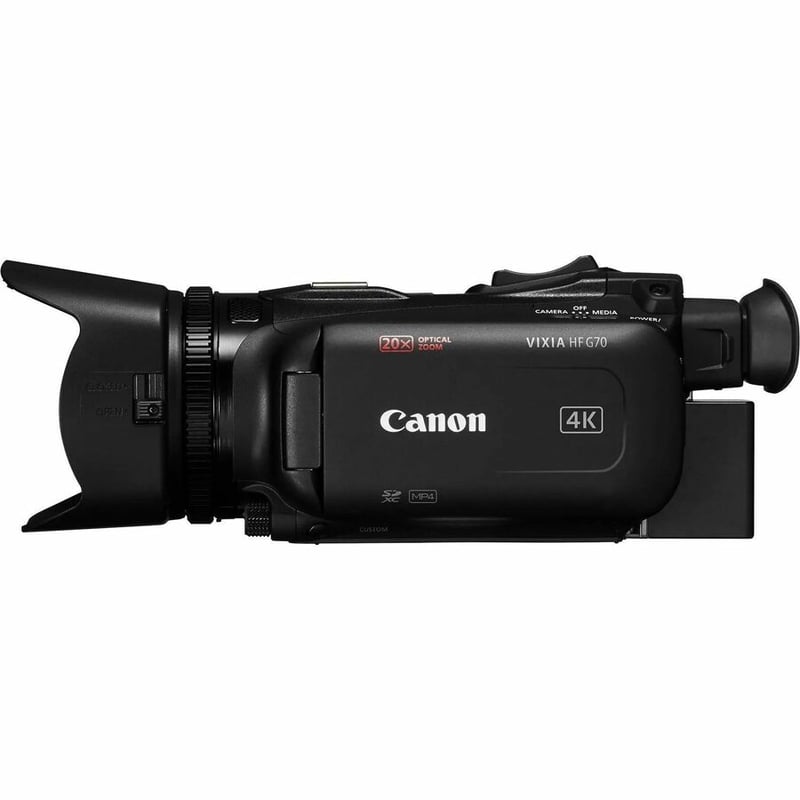Canon VIXIA HF G70 Digital Camcorder - 3.5" LCD Touchscreen - 1/2.3" CMOS - 4K, Full HD - Thumbnail 5