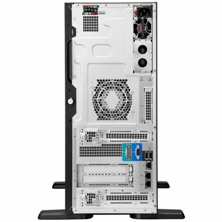 HPE ProLiant ML110 G11 4.5U Tower Server - 1 x Intel Xeon Silver 4410Y 2 GHz - 32 GB RAM - 960 GB SSD - (2 x 480GB) SSD Configuration - Serial ATA, Serial Attached SCSI (SAS) Controller