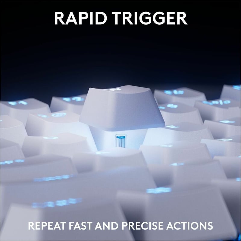 PRO X TKL RAPID (WHITE) WIRED GAMING KEYBOARD - LINEAR - Thumbnail 3