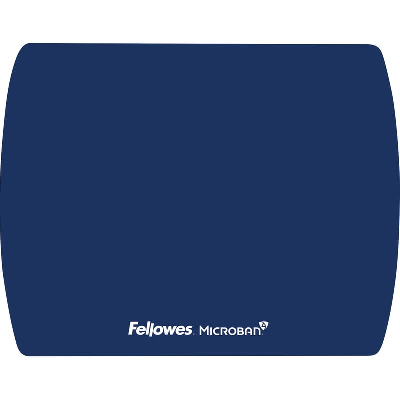 Fellowes Microban Ultra Thin Mouse Pad - Blue