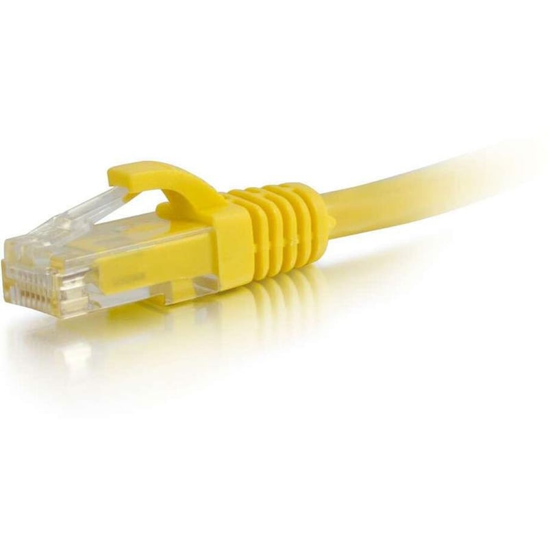 C2G-5ft Cat5e Snagless Unshielded (UTP) Network Patch Cable - Yellow - Thumbnail 1