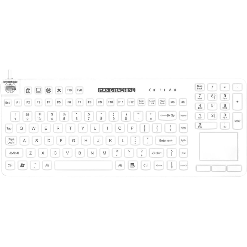 Man & Machine Really Cool Touch Keyboard - Thumbnail 2