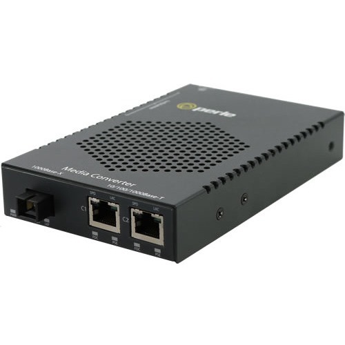 Perle S-1110DHP-SC05U Transceiver/Media Converter