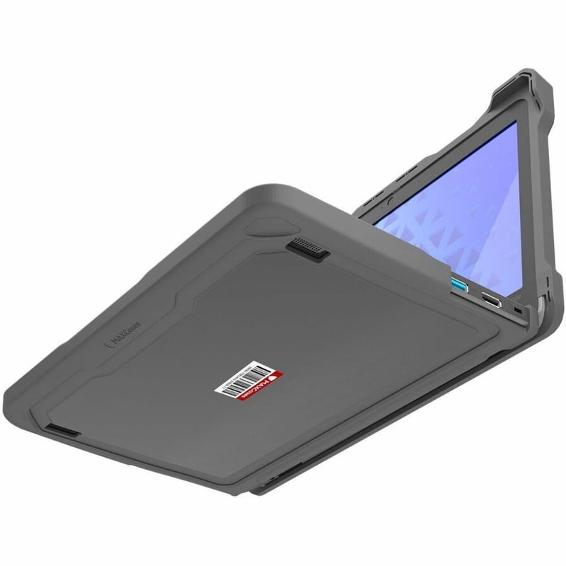 MAXCases, Chromebook Cases, 11, 11 inches, dirt-resistant, shock absorption, durability guaranteed, Lenovo 100e G3, Custom Color, Gray, Clear - Thumbnail 5
