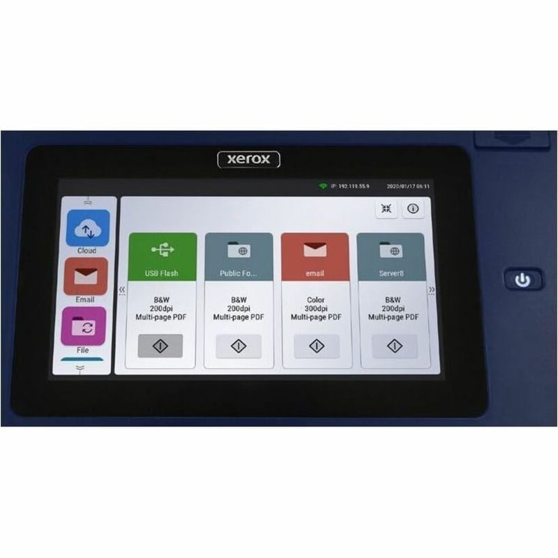 Xerox N60w Pro XN60WPRO-U ADF Scanner - 600 dpi Optical - Thumbnail 2