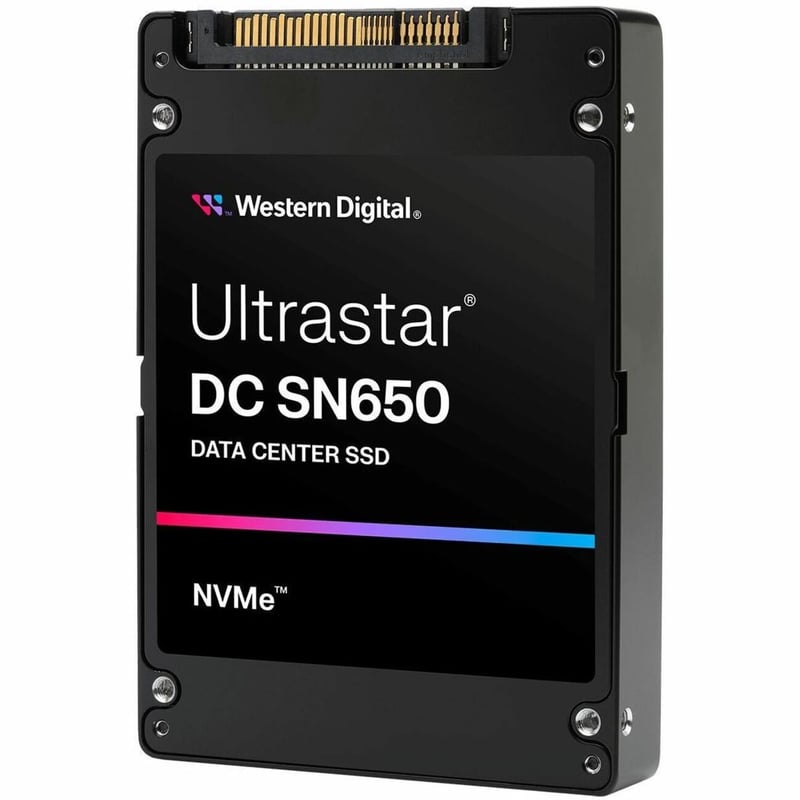 WD Ultrastar DC SN650 WUS5EA1A1ESP5E3 15.36 GB Solid State Drive - U.3 (PCI Express NVMe 4.0) - Thumbnail 1
