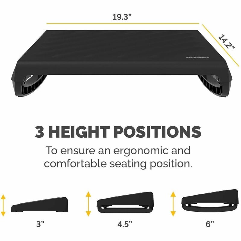 BREYTA FOOT REST - BLACK - Thumbnail 2