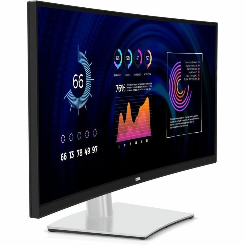 Dell P3424WE 34" Class UW-QHD Curved Screen LED Monitor - 21:9