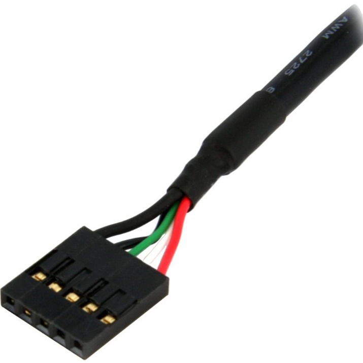 StarTech 12in Internal USB IDC Motherboard Header Cable - Thumbnail 2