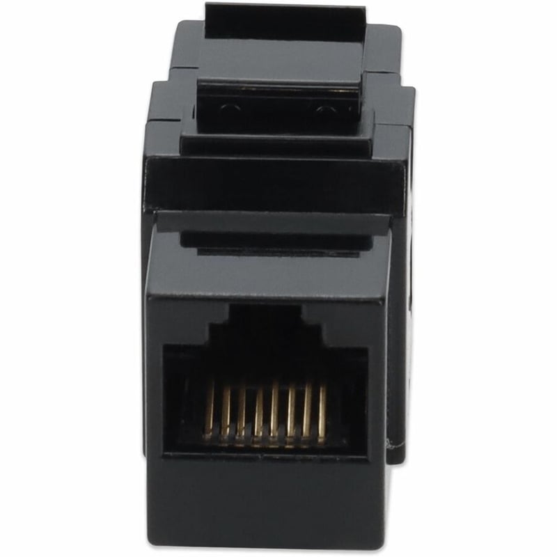 AddOn RJ-45 (Female) to RJ-45 (Female) Black Cat6A UTP Copper Connector - Thumbnail 4