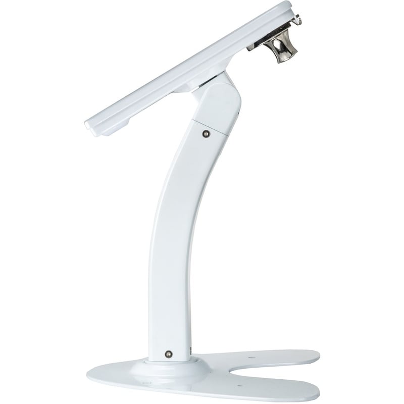 CTA Digital Dual Security Kiosk Stand with Locking Case and Cable for iPad 10.2 (Gen. 7), iPad Air 3 and iPad Pro 10.5 (White) - Thumbnail 4