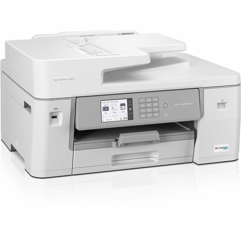 Brother INKvestment Tank MFC-J6555DW Wireless Inkjet Multifunction Printer - Color - Thumbnail 5