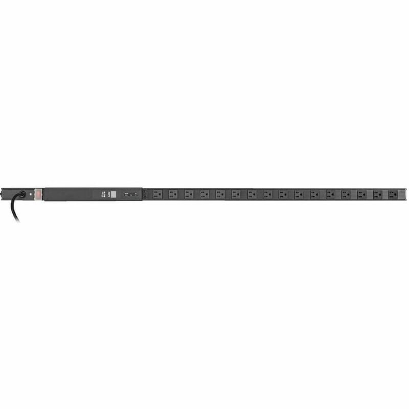 Tripp Lite by Eaton 1.44kW Single-Phase Local Metered PDU with ISOBAR Surge Protection, 120V, 3840 Joules, 16 NEMA 5-15R Outlets, 5-15P Input, 15 ft. Cord, 0U Vertical - Thumbnail 4