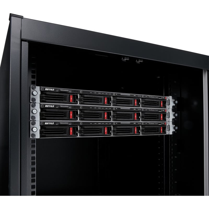 BUFFALO TeraStation 5420 4-Bay 48TB (4x12TB) Business Rackmount NAS Storage Hard Drives Included - Thumbnail 3