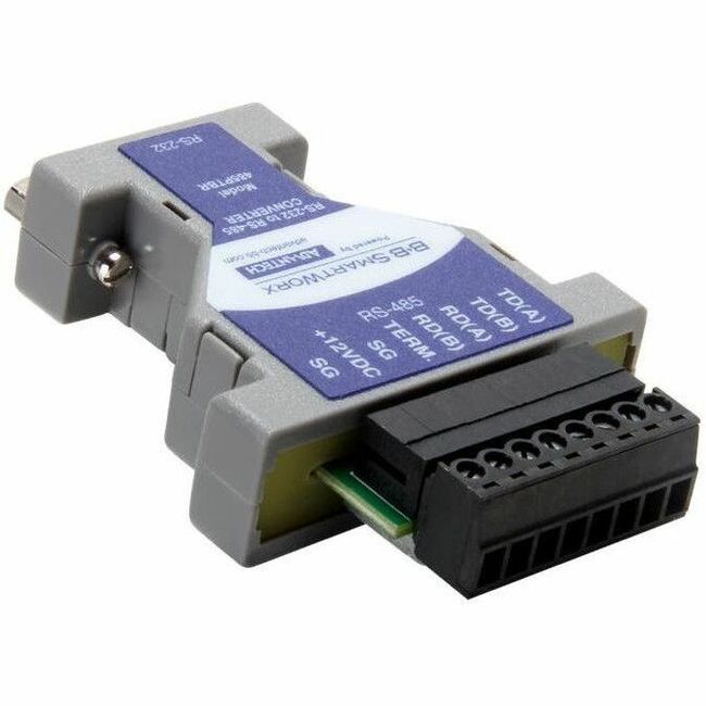 B+B SmartWorx RS-232 to RS-485 Converter with Pluggable Terminal Block - Thumbnail 1