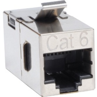 Tripp Lite by Eaton Cat6 Straight Through Modular Shielded In-line Snap-in Coupler (RJ45 F/F) TAA - Thumbnail 5