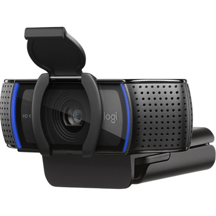 Logitech C920S Webcam - 2.1 Megapixel - 30 fps - USB 3.1 - 1 Pack(s) - Thumbnail 2