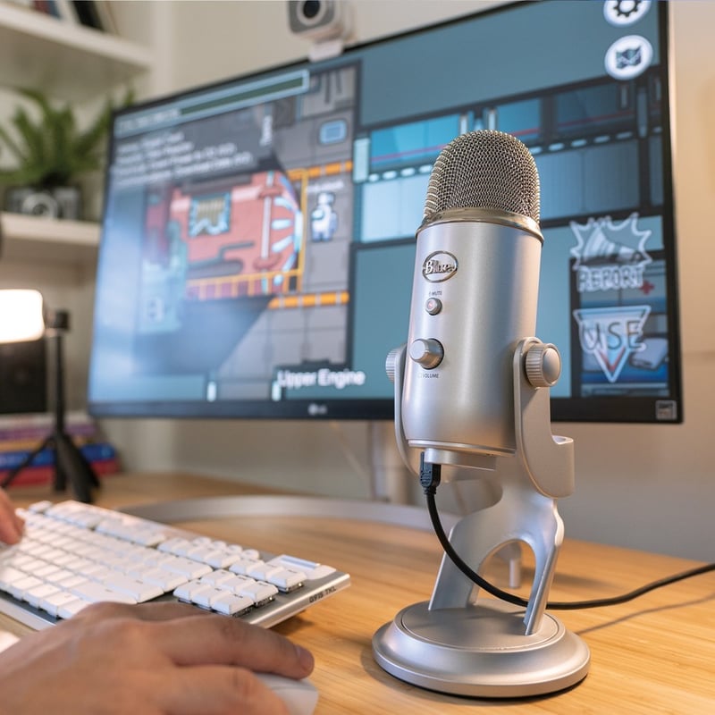 Blue Yeti Wired Condenser Microphone - Thumbnail 2