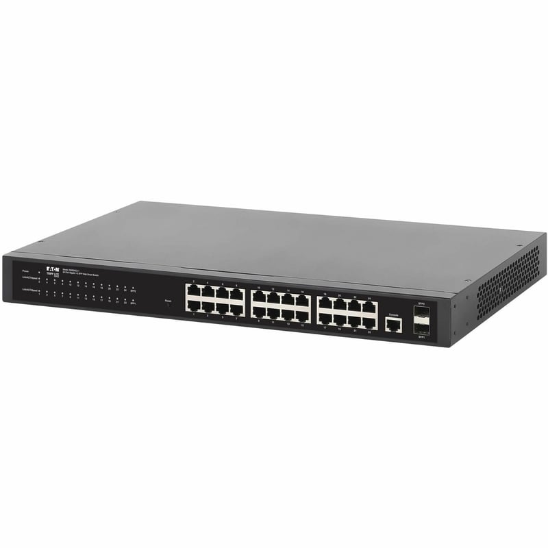 24-PORT MANAGED GIGABIT ETHERNE T SWITCH - LAYER 2 1 GBPS 2X GBE - Thumbnail 1