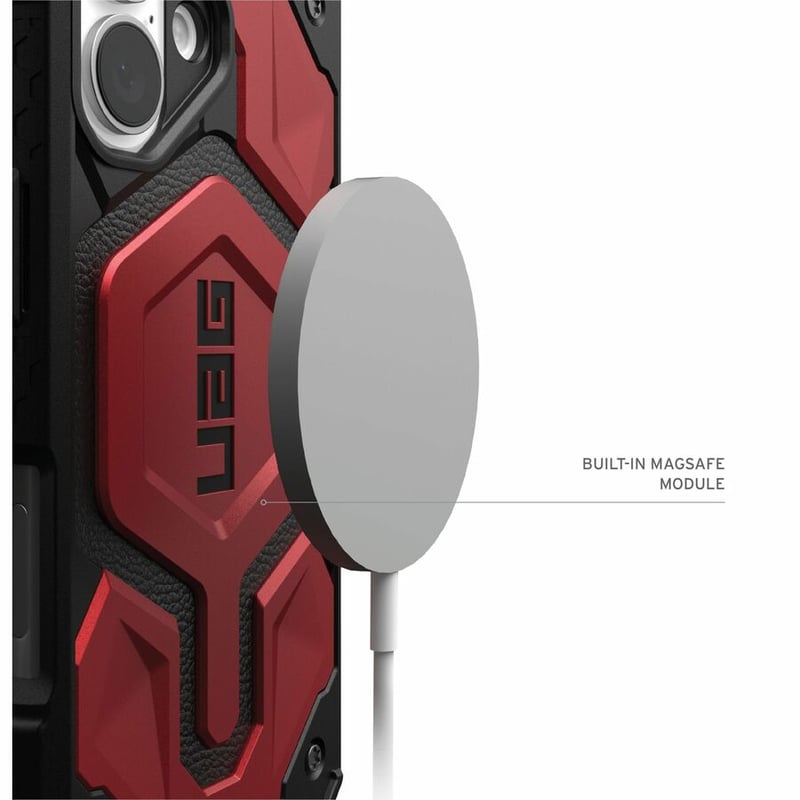 UAG CASE IPHONE 16 MONARCH PRO- CRIMSON - Thumbnail 4