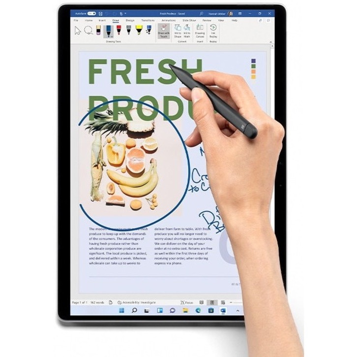 Microsoft Surface Pro 8 Tablet - 13" - 16 GB - 256 GB SSD - Windows 10 - Platinum - TAA Compliant - Thumbnail 5