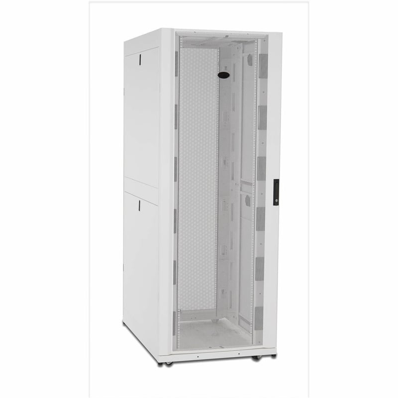 APC by Schneider Electric NetShelter SX 45U 750mm Wide x 1070mm Deep Enclosure with Sides White - Thumbnail 1