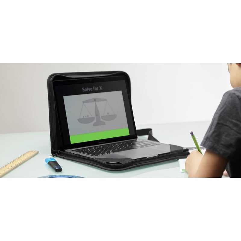 Belkin Always-On Laptop Sleeve Case Compatible with 11 inch to 12 inch Laptop, Tablet, ChromeBook, iPad and MacBook for Device Protection with Two Pockets - Thumbnail 2