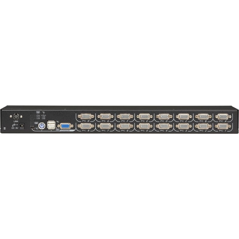 Black Box EC Series KVM Switch for PS/2 or USB Servers and PS/2 or USB Consoles - 16-Port - Thumbnail 3