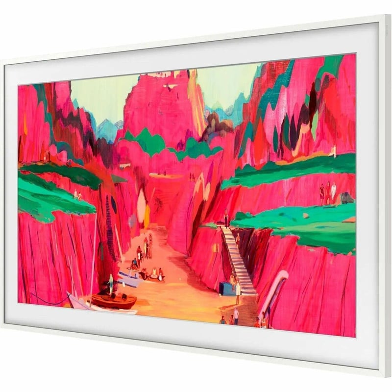 65 THE FRAME CUSTOMIZABLE BEZEL - MODERN WHITE - Thumbnail 1