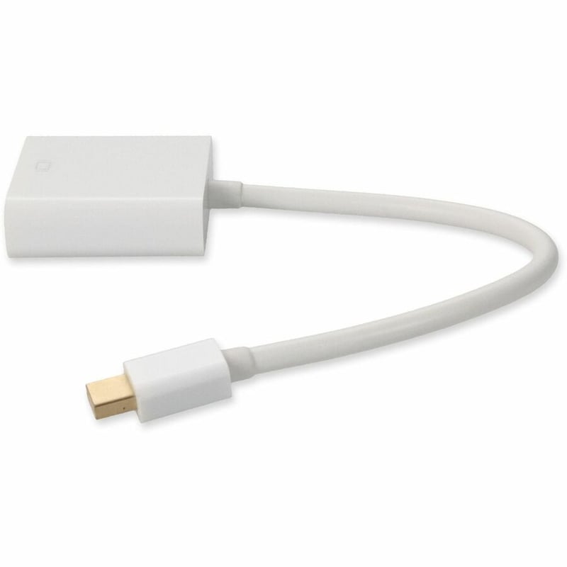 AddOn 5-Pack of Apple Computer® MB572Z/B Compatible Mini-DisplayPort 1.1 Male to VGA Female White Adapters For Resolution Up to 1920x1200 (WUXGA) - Thumbnail 2