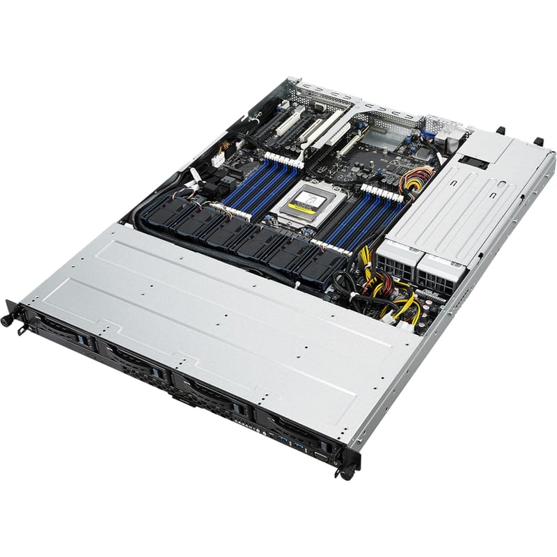 Asus RS500A-E9-RS4-U Barebone System - 1U Rack-mountable - Socket SP3 - 1 x Processor Support - Thumbnail 2